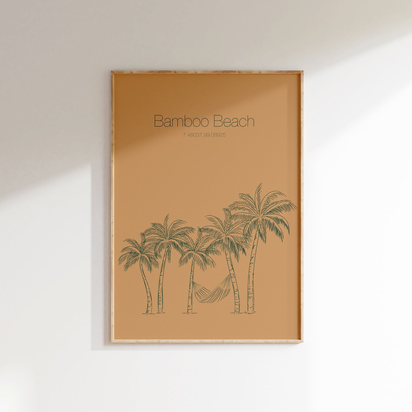 Bamboo Beach Print