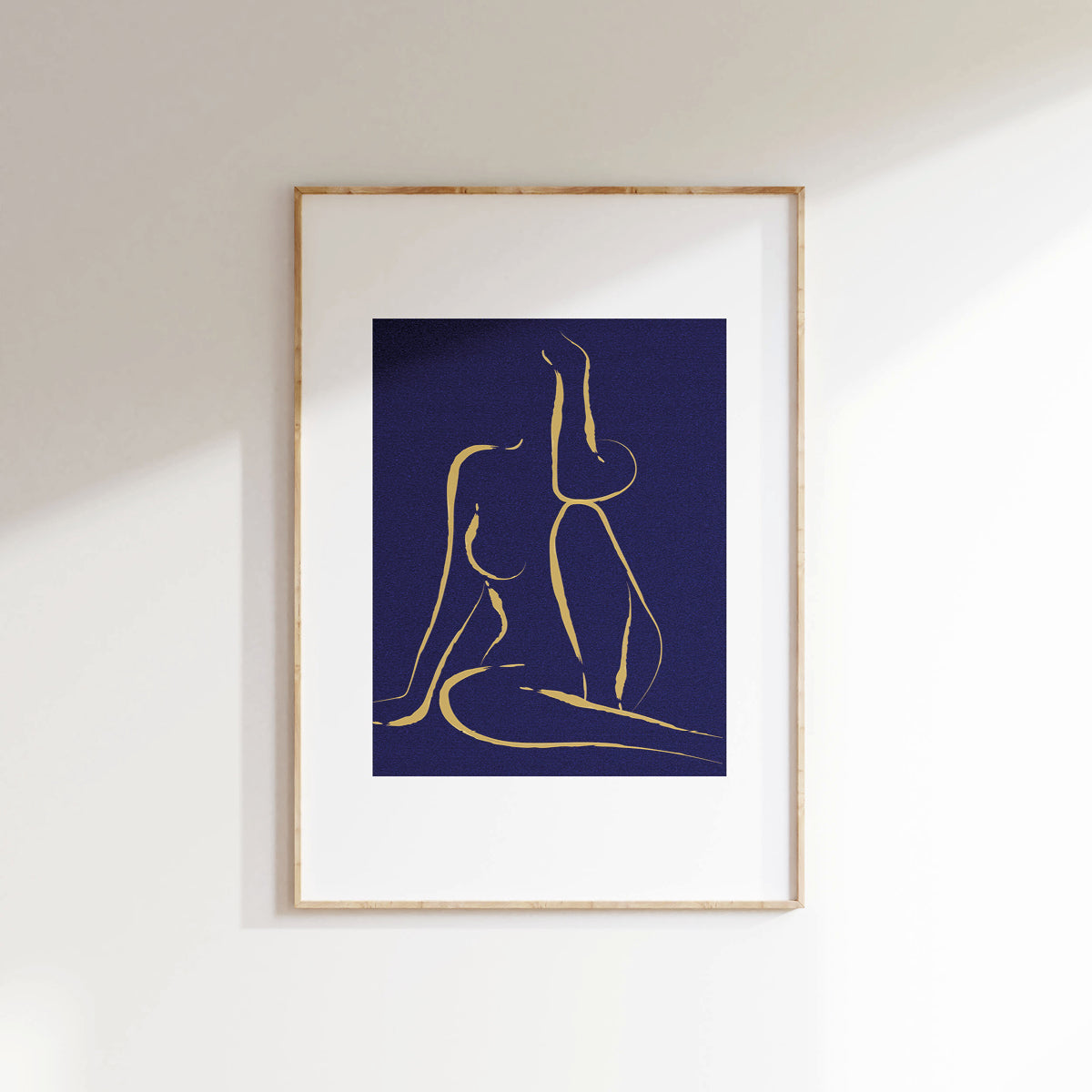 Golden Femme Print