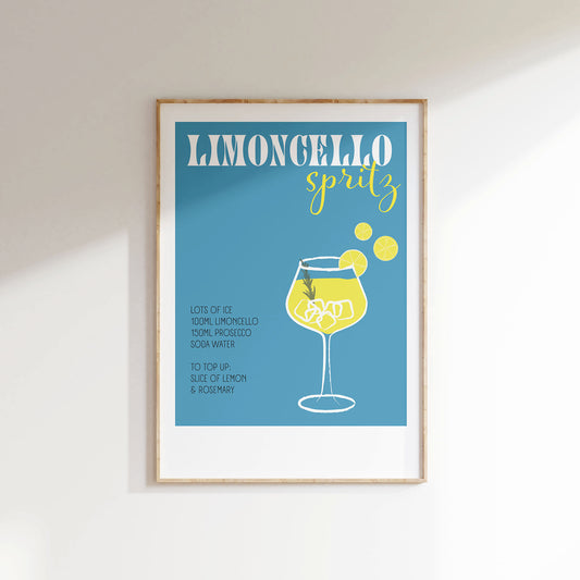 Limoncello Spritz Print