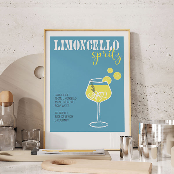 Limoncello Spritz Print