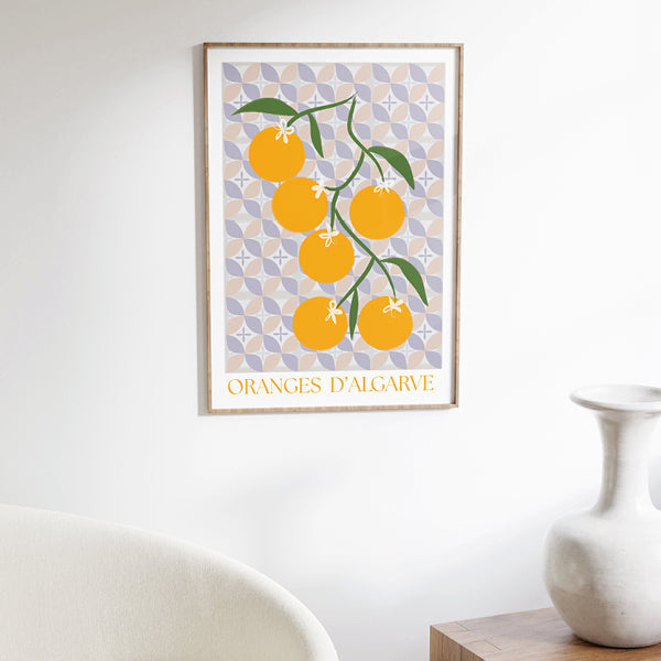 Oranges D'Algarve Print